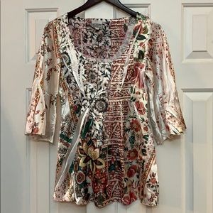 🇺🇸Gorgeous Roxbury Boho Top M